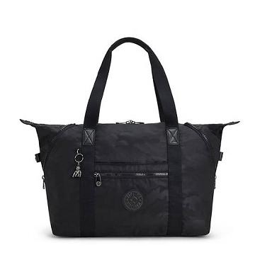 Torby Tote Kipling Art Medium Modne Czarne | PL 1451EB